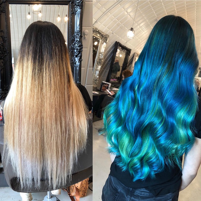 Hair Color Transformation